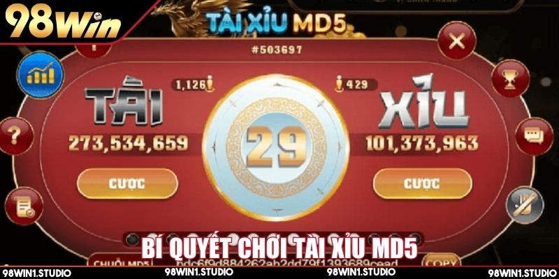 Chiến thuật nâng cao cho người chơi Tài Xỉu MD5 hiệu quả