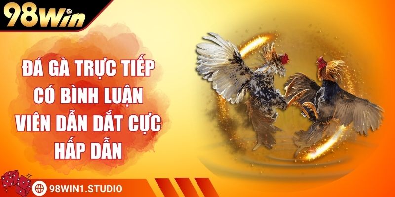 Đá Gà Trực Tiếp Có Bình Luận Viên Dẫn Dắt Cực Hấp Dẫn