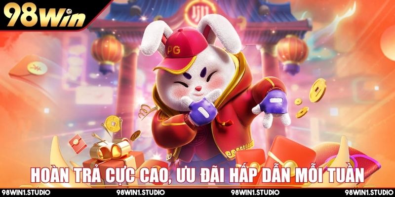 Hoàn trả cực cao, ưu đãi hấp dẫn mỗi tuần