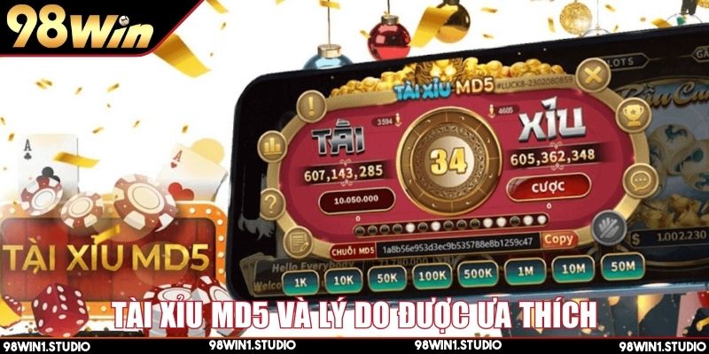 Lý do Tài Xỉu MD5 thu hút đông đảo người chơi tham gia