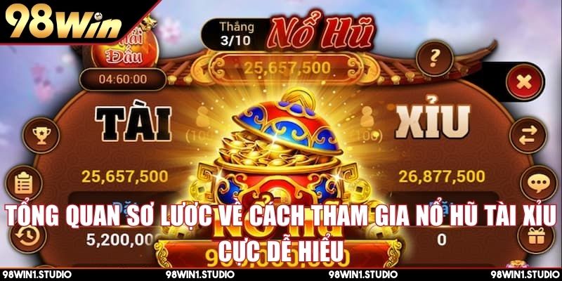 Tổng quan sơ lược về cách tham gia nổ hũ tài xỉu cực dễ hiểu